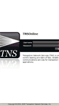 Mobile Screenshot of online.tnsi.com